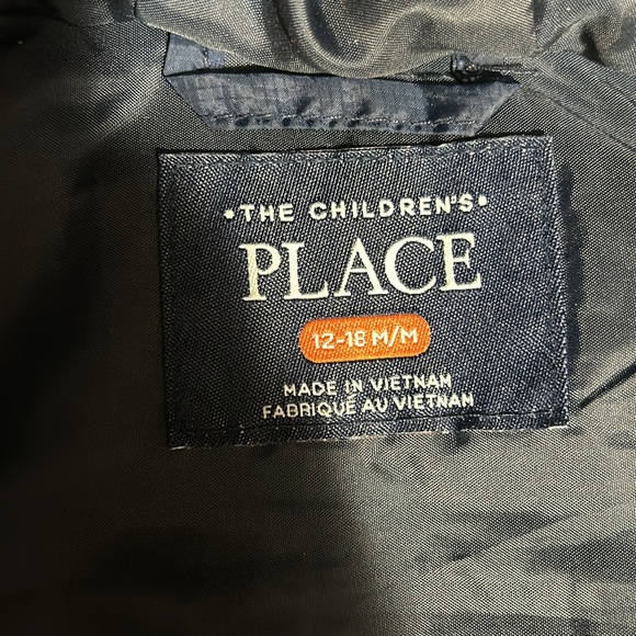 The Children’s Place Blue winter coat - Picture 3 of 3